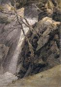 Francis Towne Waterfall near Ambleside china oil painting reproduction